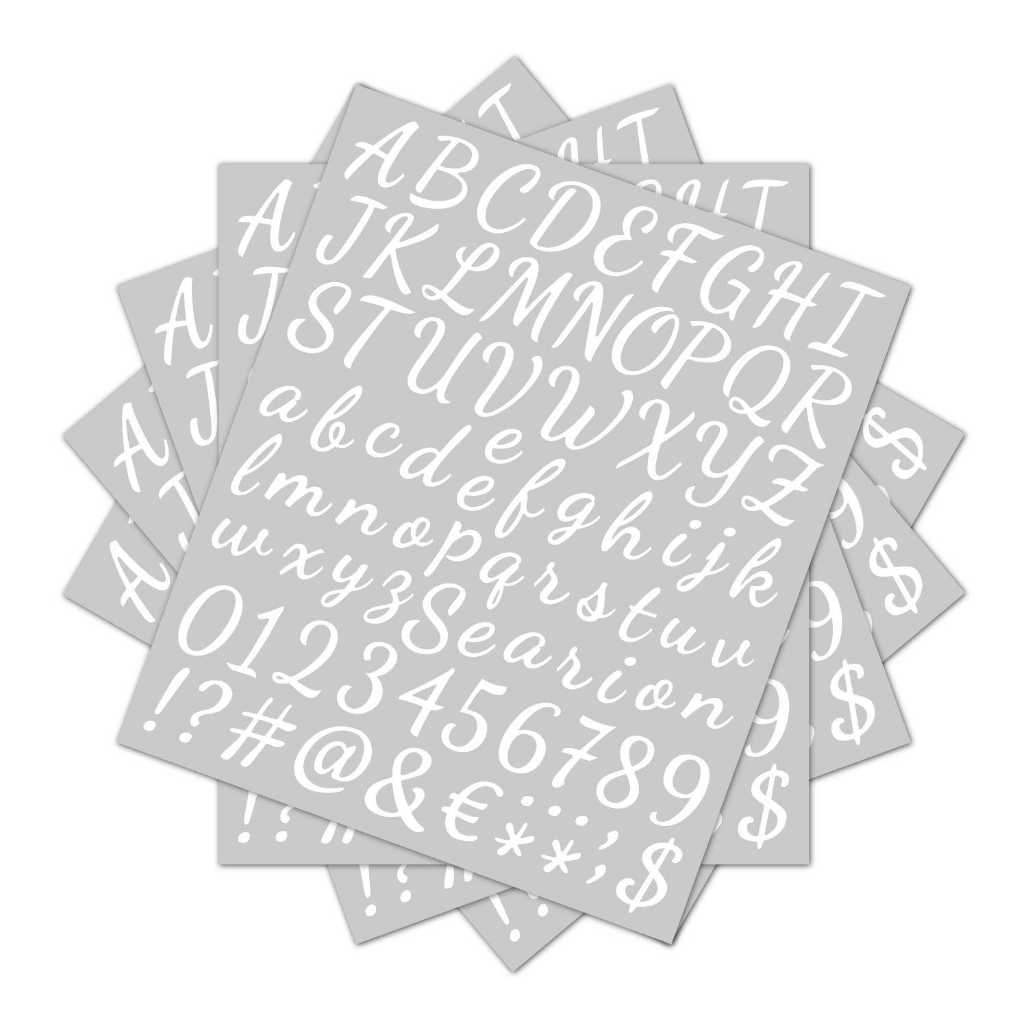 Wholesale 20PCS/PACK Self-adhesive Handwritten Floral Stickers