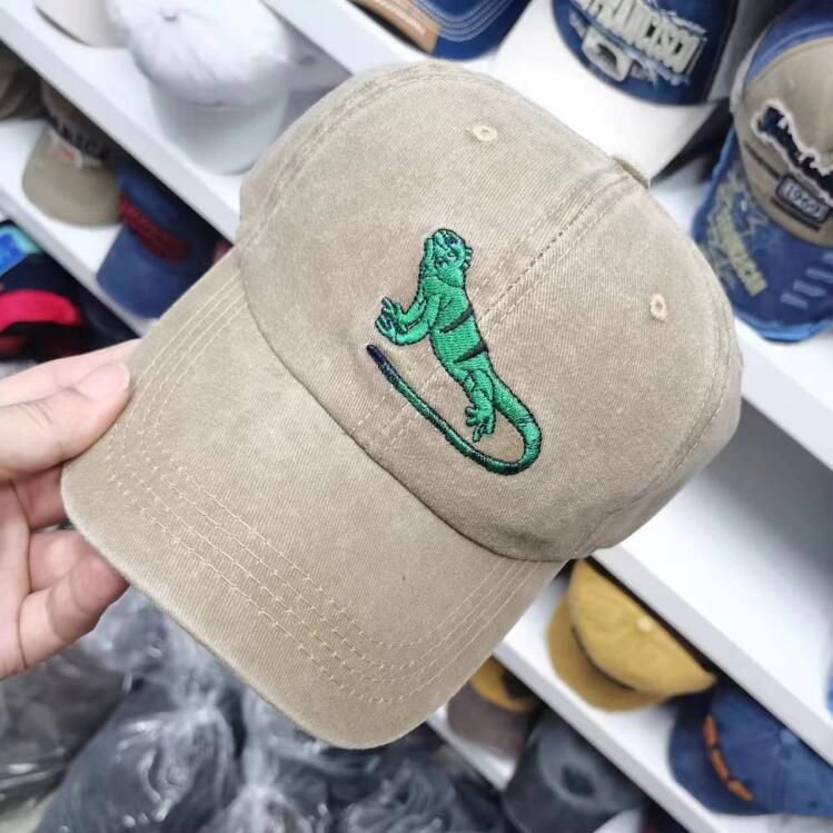 Wholesale Embroidered Washed Distressed Soft Top Baseball Cap