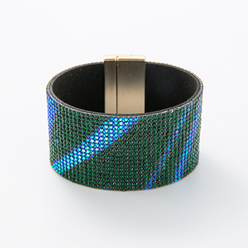 Wholesale Bohemian style handmade pebble wide  Beaded Bracelets