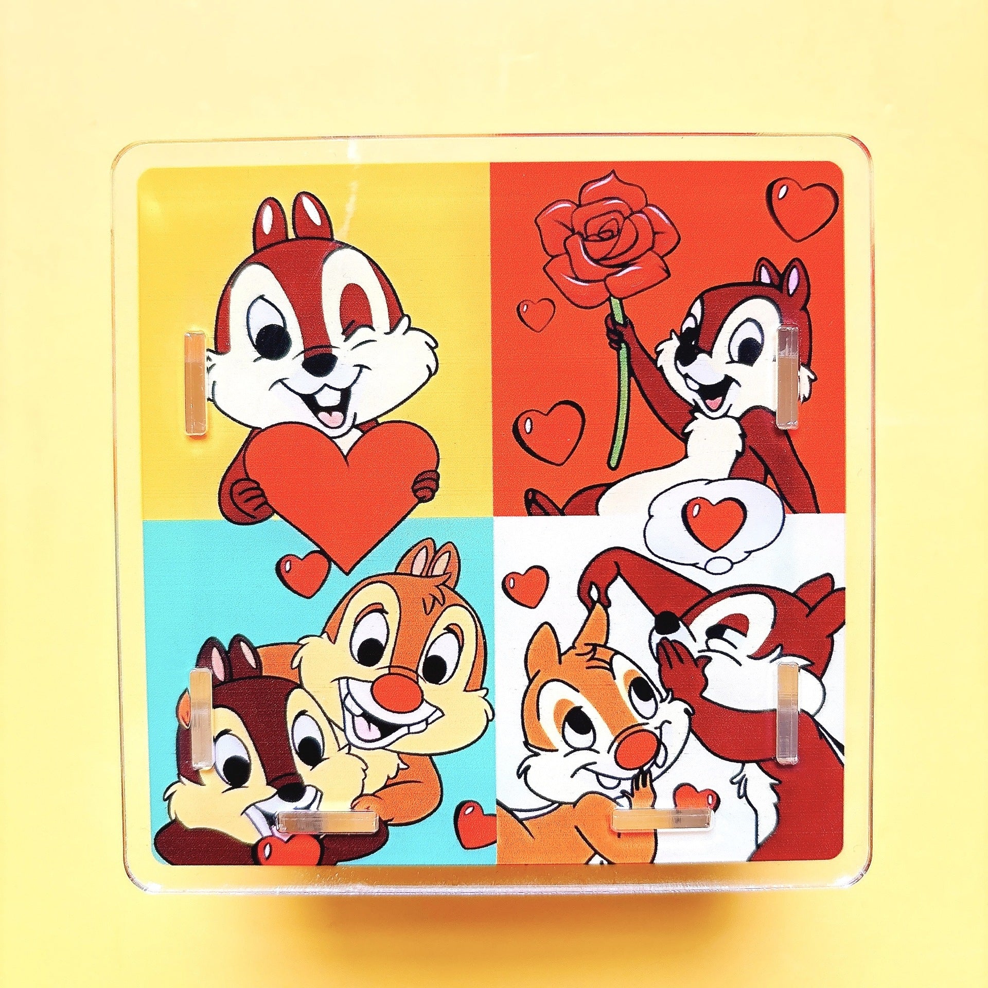 Wholesale Cute cartoon 10cm acrylic pen holder/ pencil case/ stationery organizer OLY Exclusive