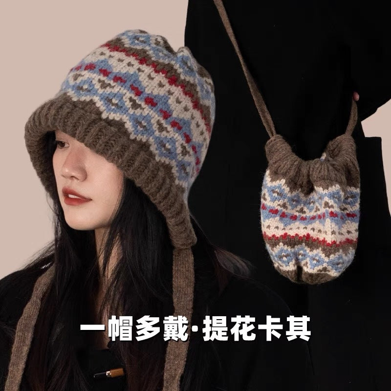 Wholesale Warm Ear Protection Acrylic Winter Hats