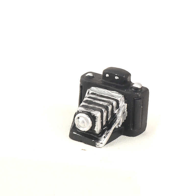 Wholesale Retro Nostalgic Camera Voice Recorder Mini Resin Ornaments Home Living Room Decoration Photo Props Ornaments