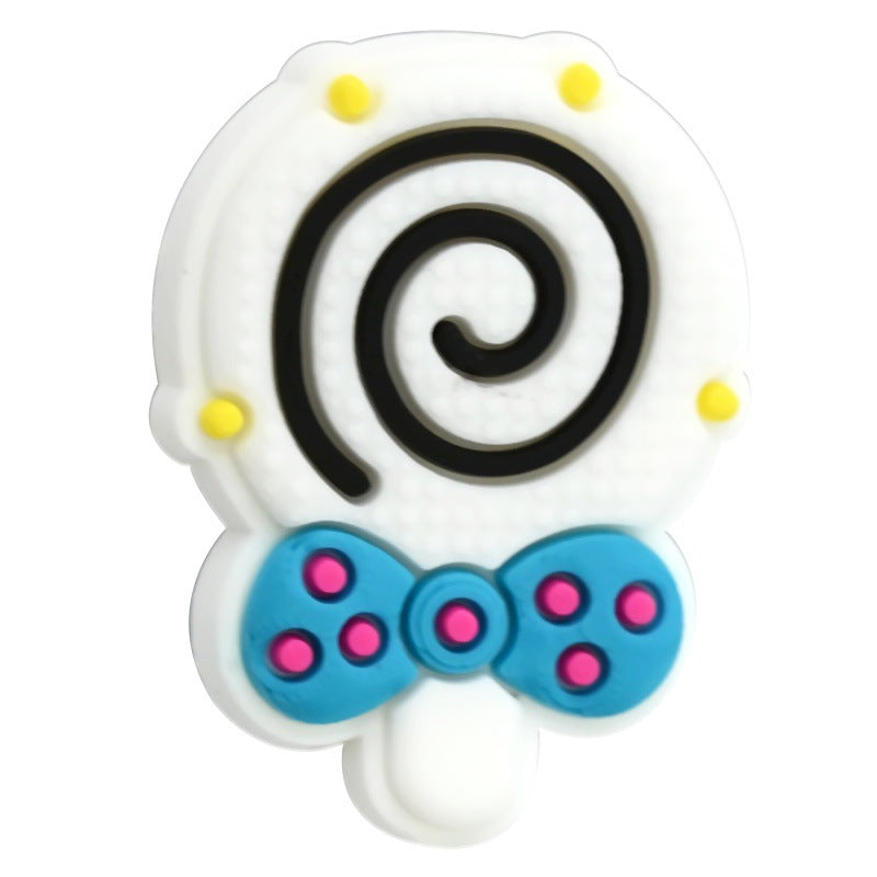 Wholesale  Random 100pcs/pack Cute Cartoon Food Series Beads Focal Beads