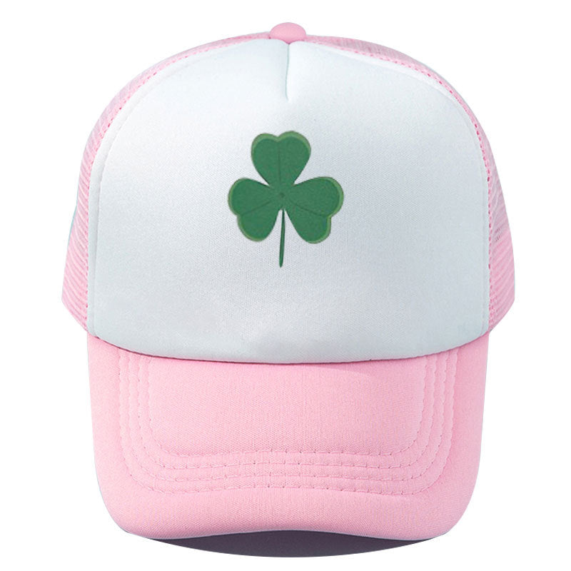 Wholesale Couples Irish Festival Clover Baseball Mesh Cap