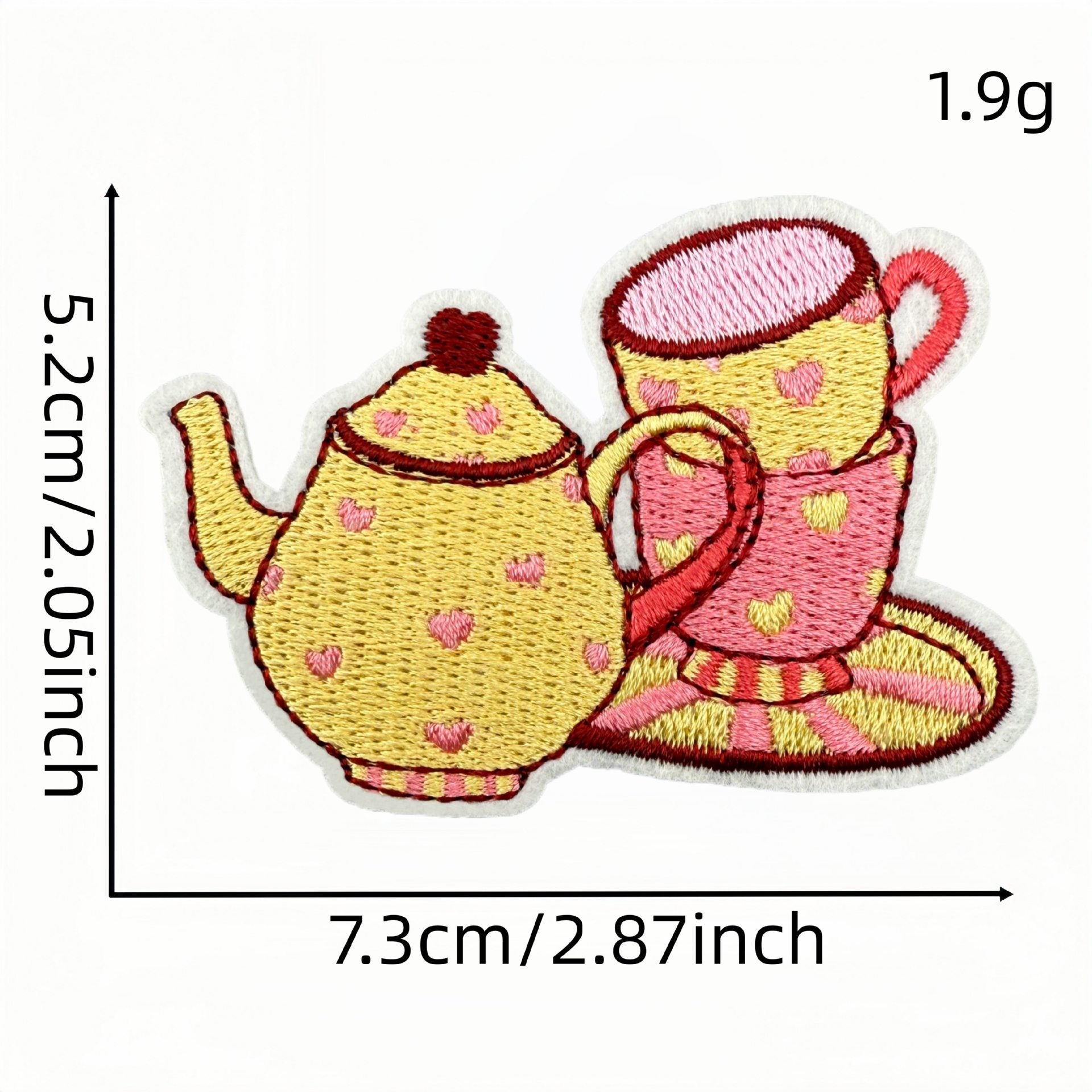 Wholesale Polyester Iron On Embroidered Patches Cartoon  Series DIY Craft Supply Fashion Accessory