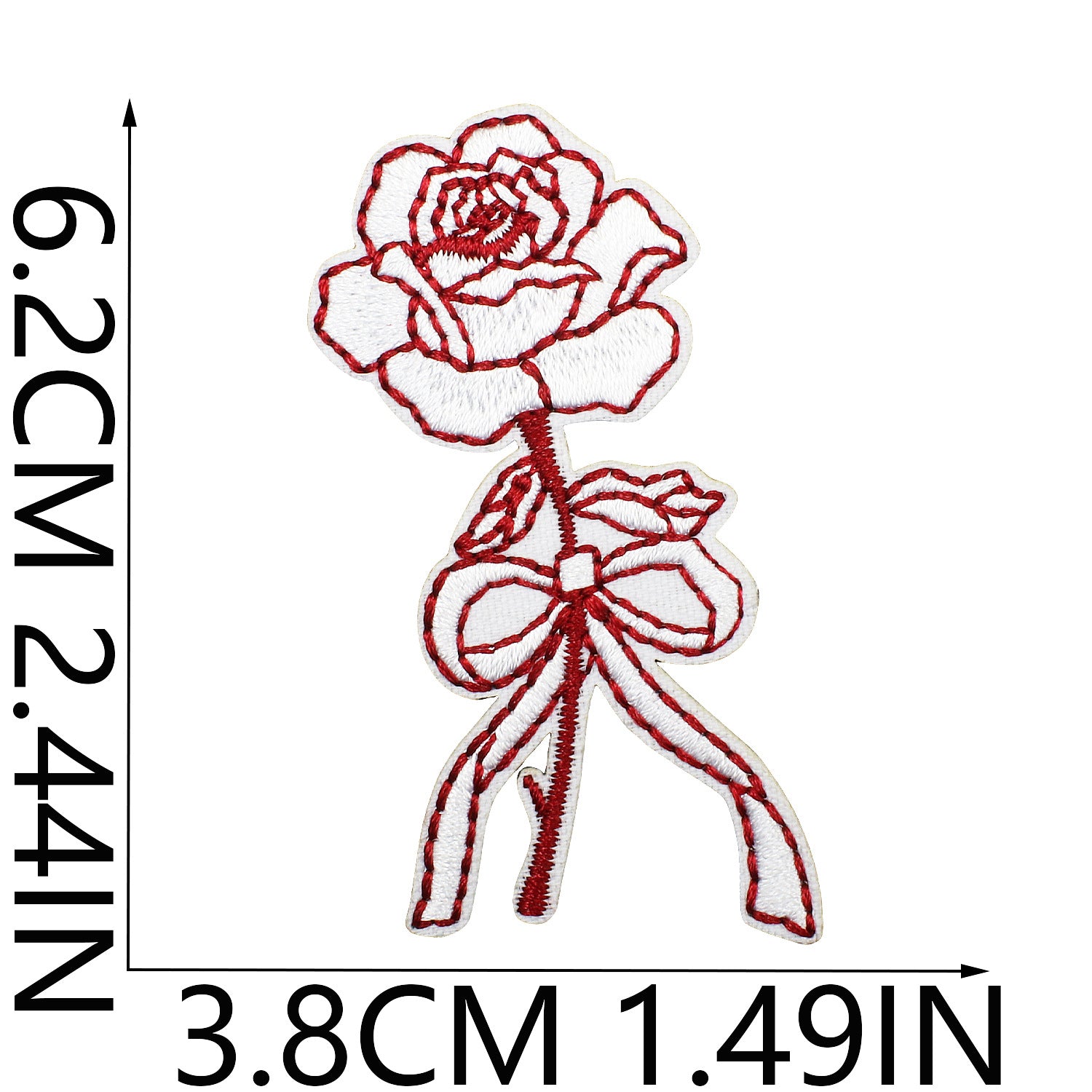 Wholesale Pink casual tea party embroidery DIY Patches