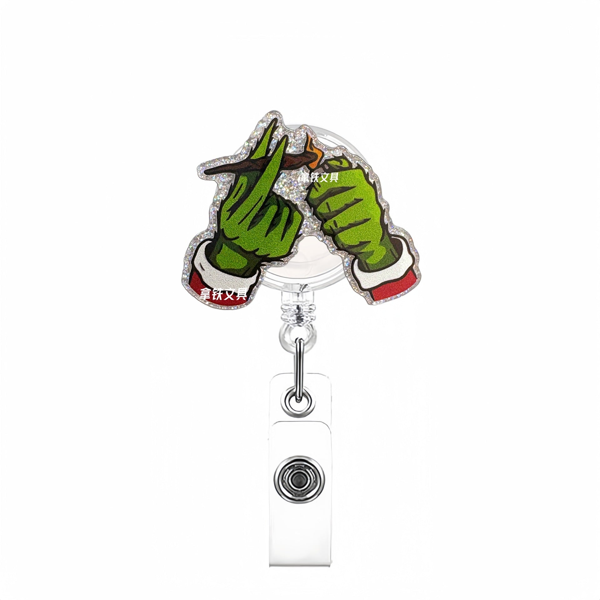 Wholesale Christmas Doctor Pull-Out Nurse Badge Reels