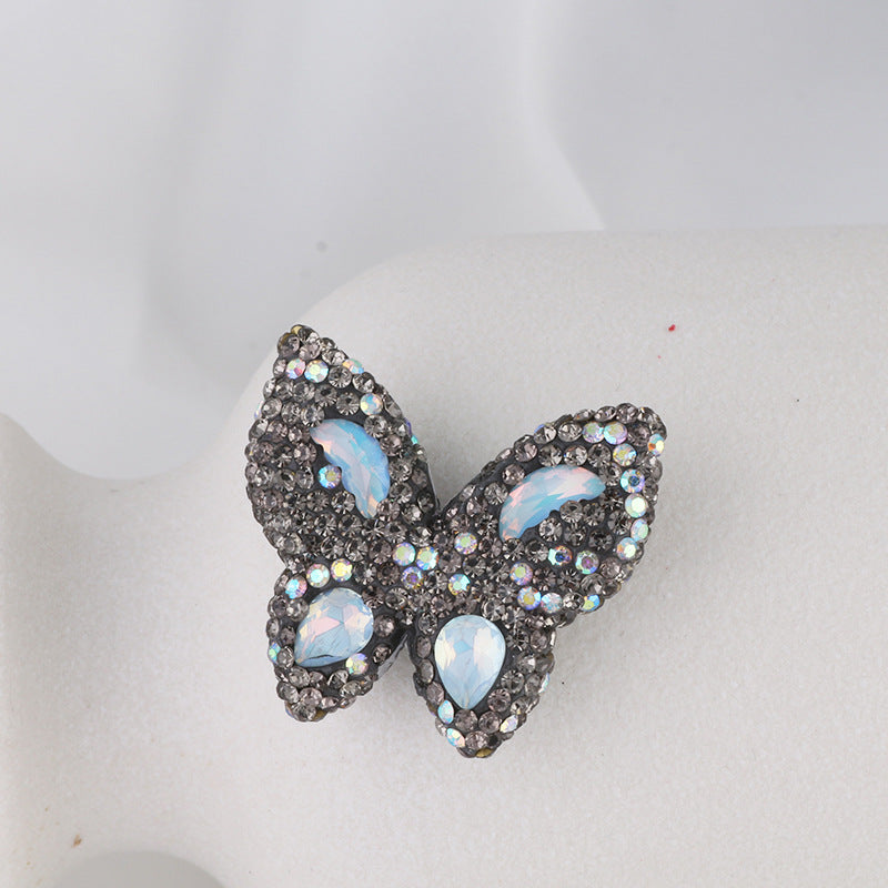 Wholesale DIY Colorful Butterfly Soft Clay Diamond Balls