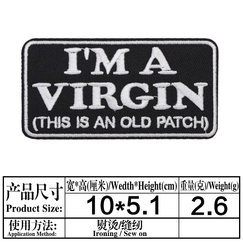 Wholesale Twill Embroidered Alphabet Patches Black White Rectangle Applique 33 Styles For Sweater DIY Craft Supply