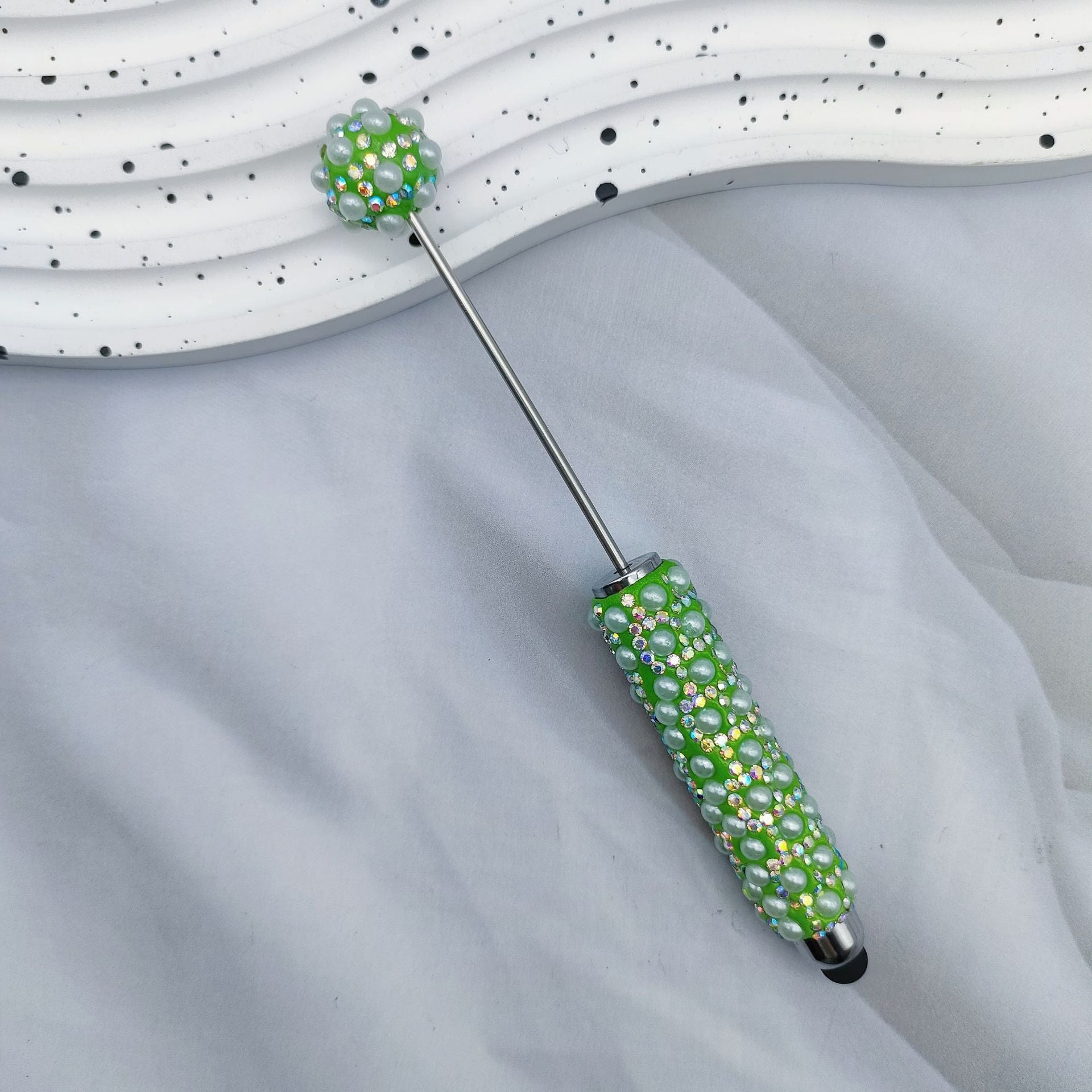 Wholesale DIY Touch Screen Pearl Full Diamond Beadable Pen