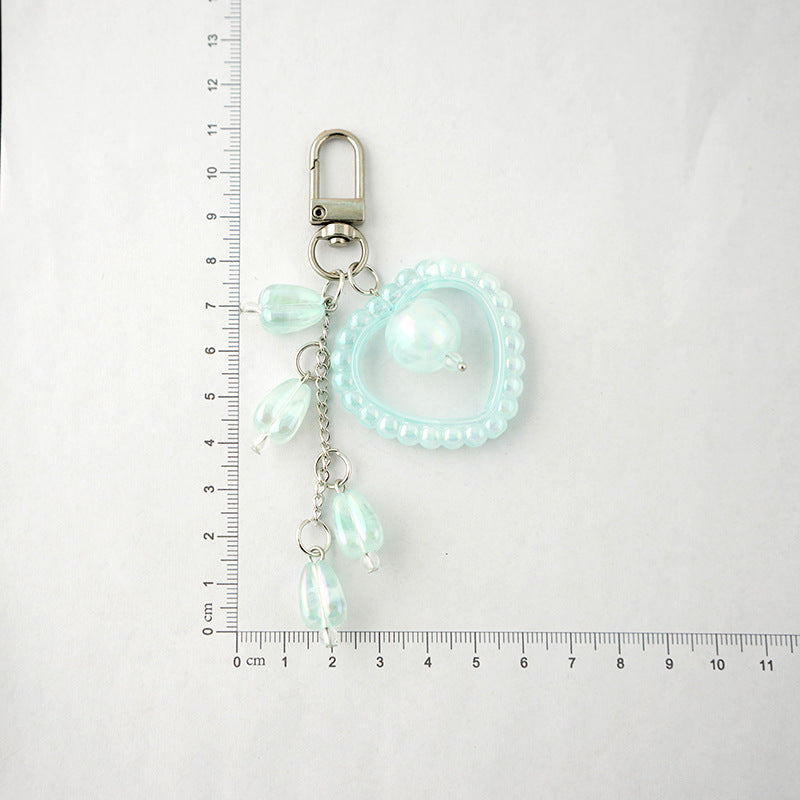 Wholesale Acrylic Laser Love Keychains