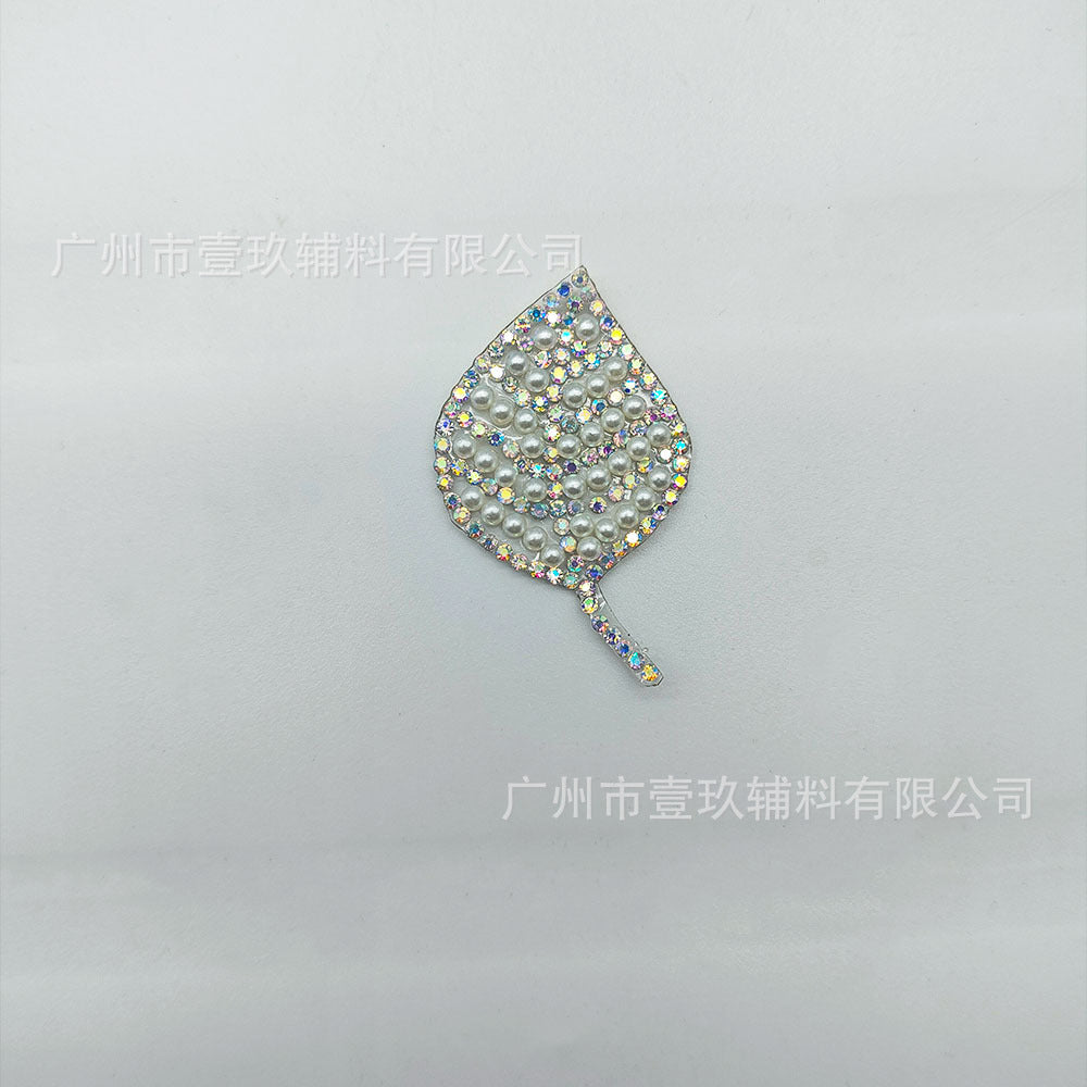 Wholesale 5pcs Hot melt adhesive bow tie for rhinestones DIY Patches