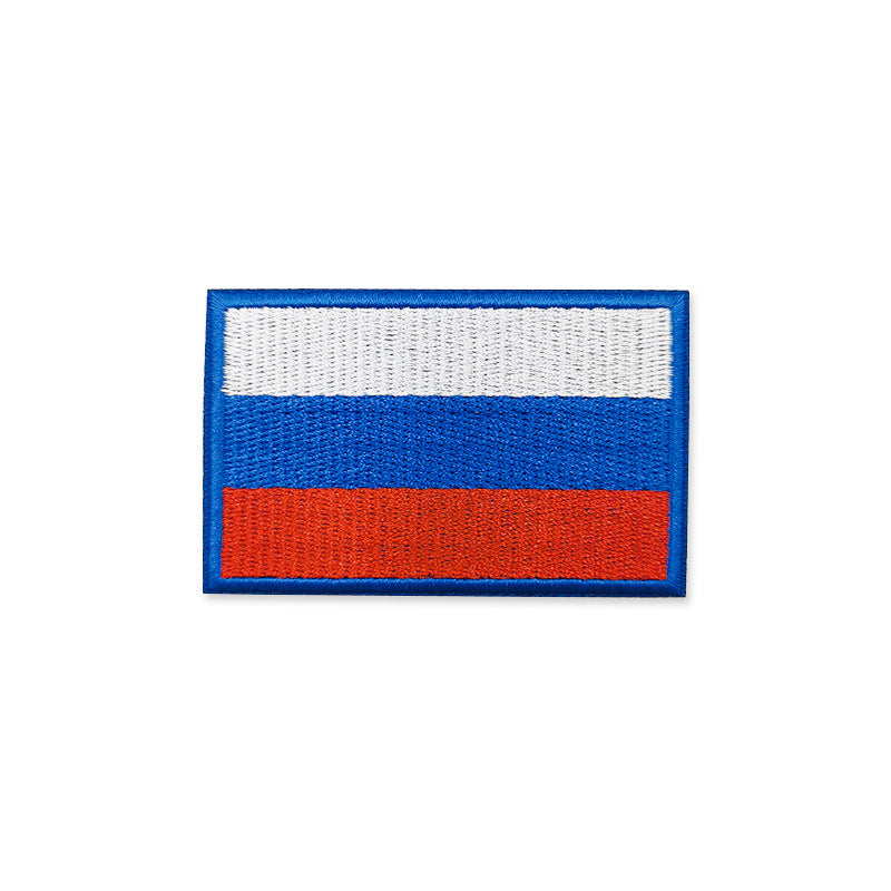 Wholesale National Flag Embroidered Armband Hat Patch