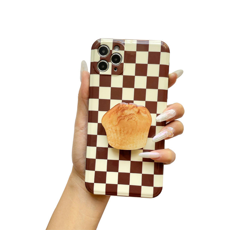 Wholesale Epoxy Muffin Toast Mobile Phone Airbag Holder