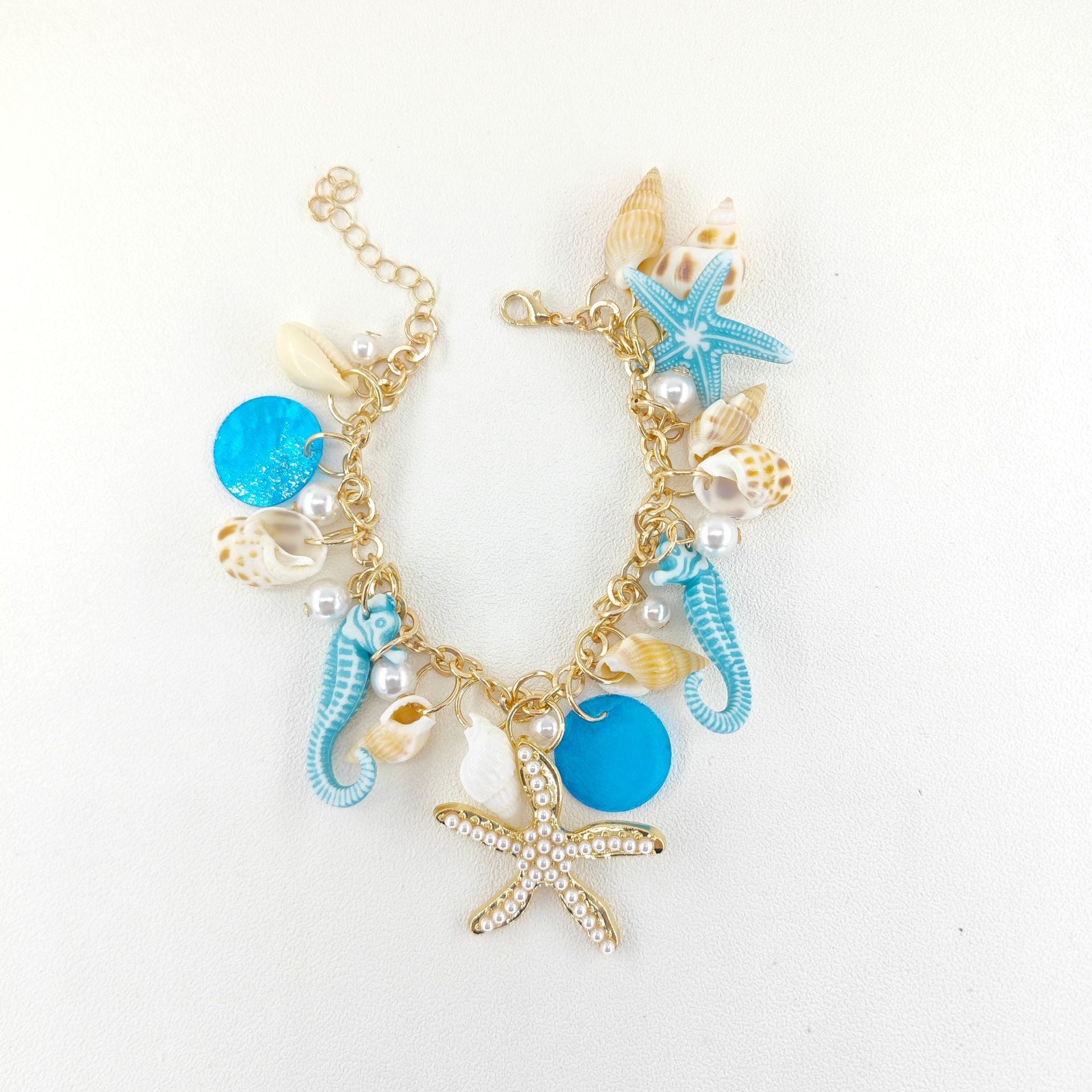 Wholesale Bohemian style bracelet starfish shell bracelet
