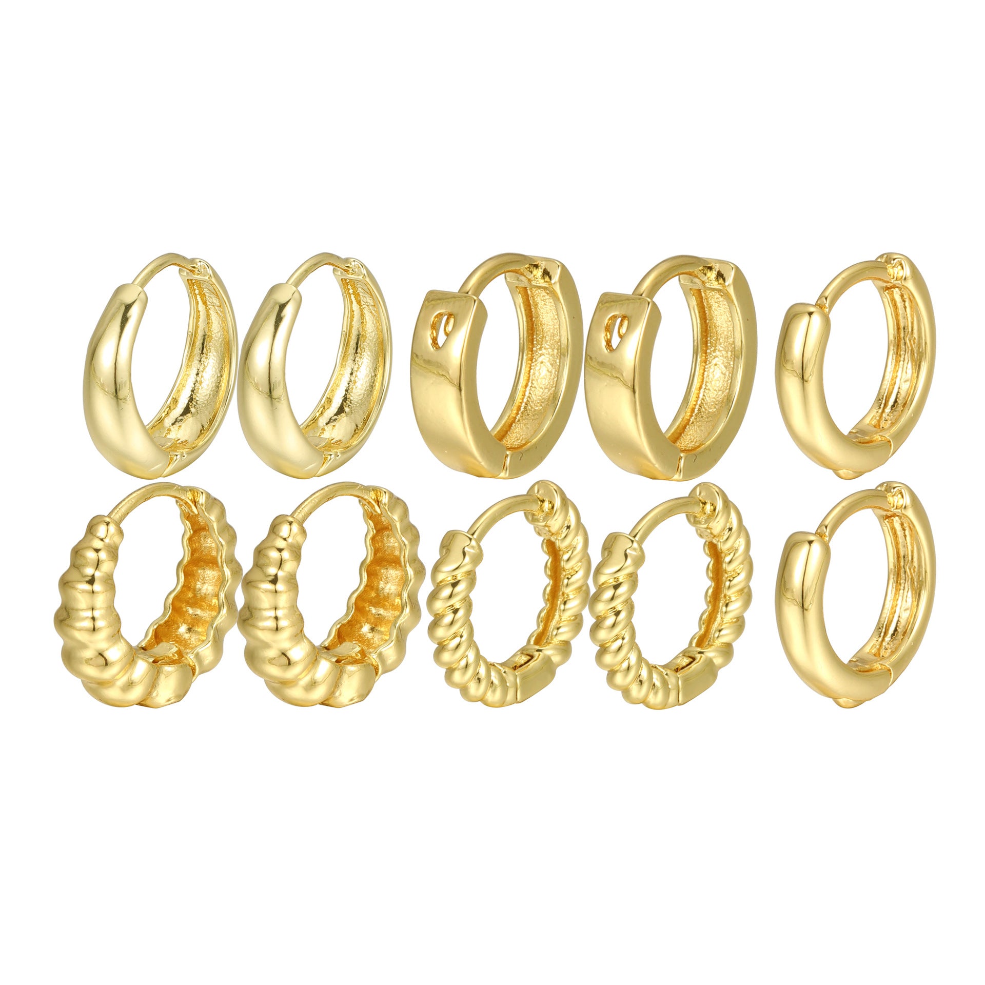 Wholesale Simple large earrings, high-end niche