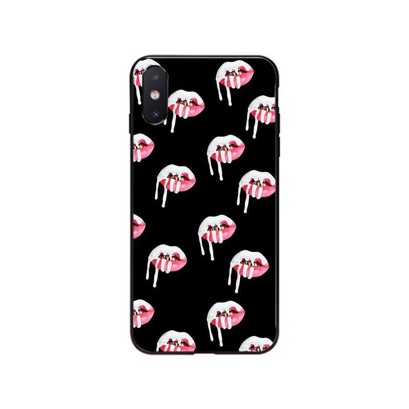 Wholesale Girl Sexy Lips TPU Phone Cases