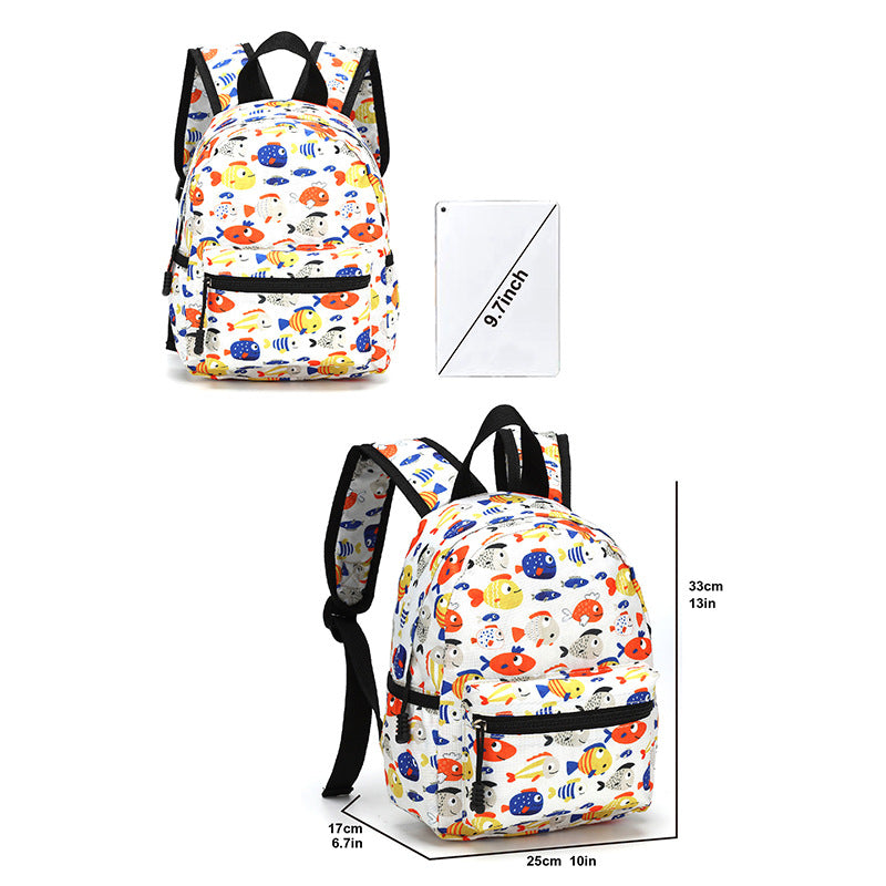Wholesale Cartoon Printing Kids Oxford Backpack