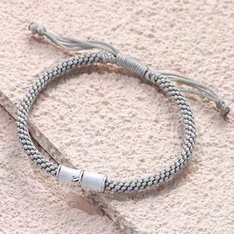 Wholesale Valentine' s Day bamboo woven bracelet