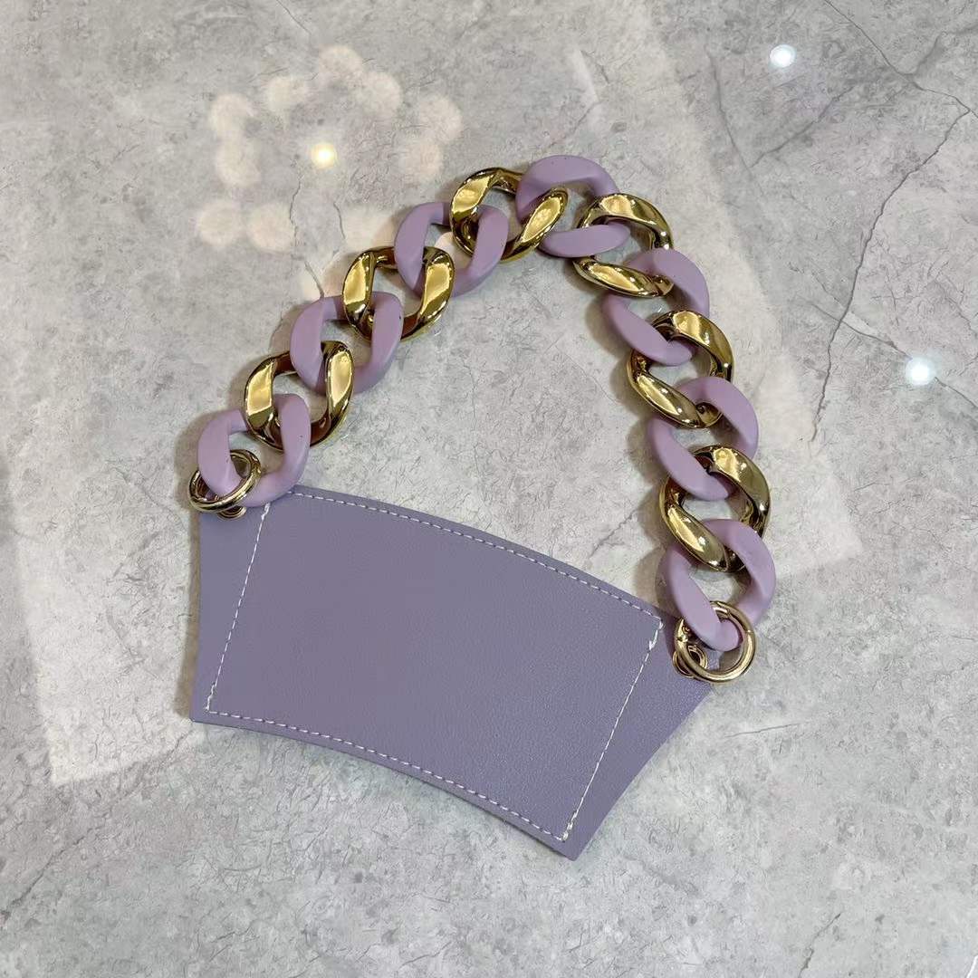 Wholesale Insulated Coffee Cups, Hand-held Protective PU Leather Case