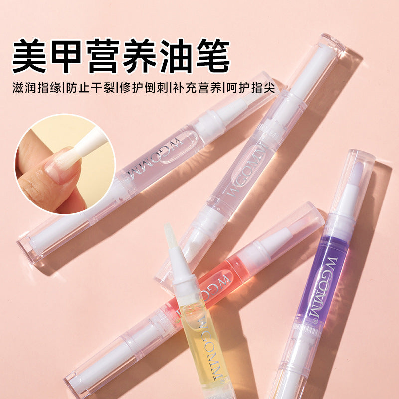Wholesale Nail art nail edge nutrition oil pen nail edge oil pen anti-barb exfoliation nail oil transparent nail nutrition pen