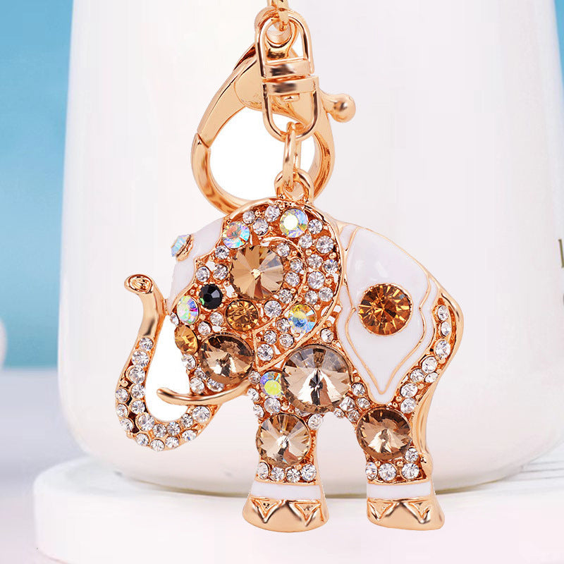 Wholesale Crystal Diamond Metal Elephant