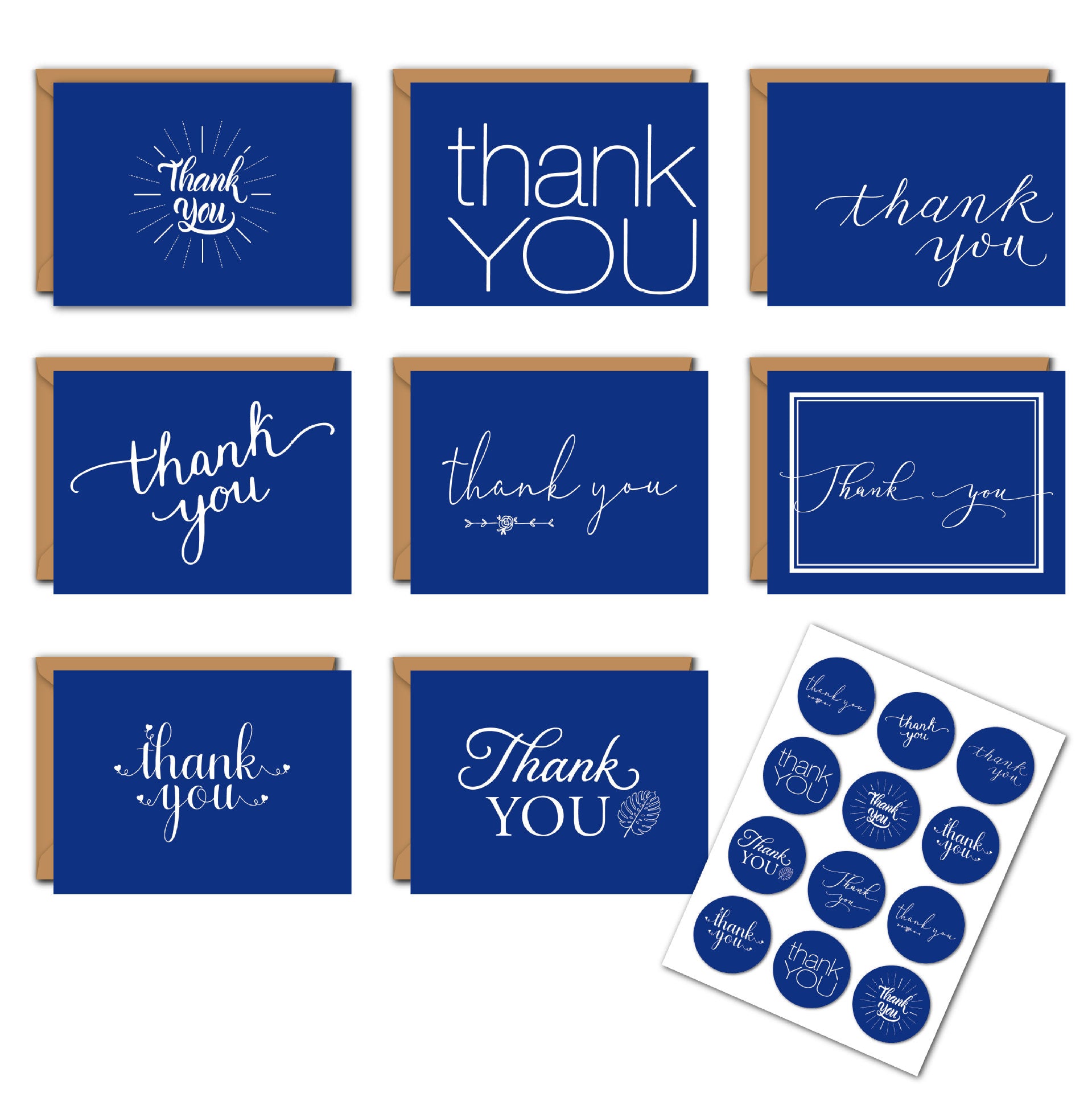 Wholesale Thank You Paper Flower Cards