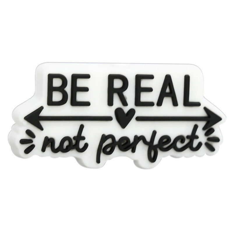 Wholesale  Random 100pcs/pack  Phrase series bead  Focal Beads