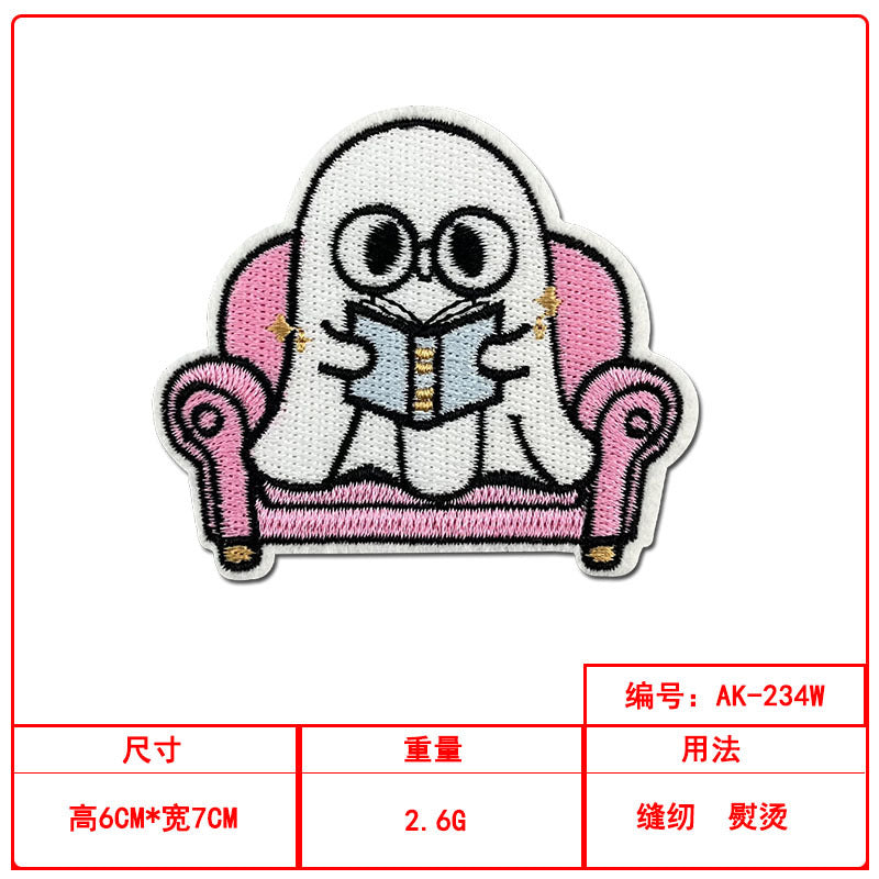 Wholesale Ghost Witch Embroidered Patch