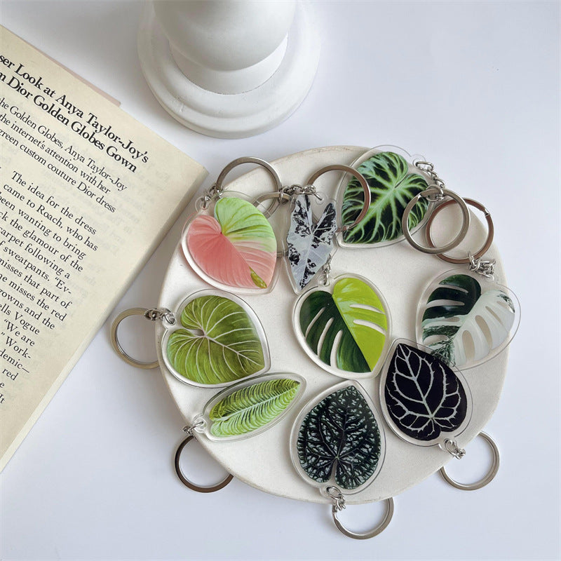 Liegas acrílicas de hoja de simulación creativa al por mayor