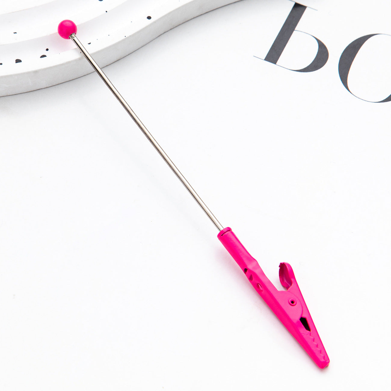 Wholesale Beadable Alligator Clips ATM Card Taker