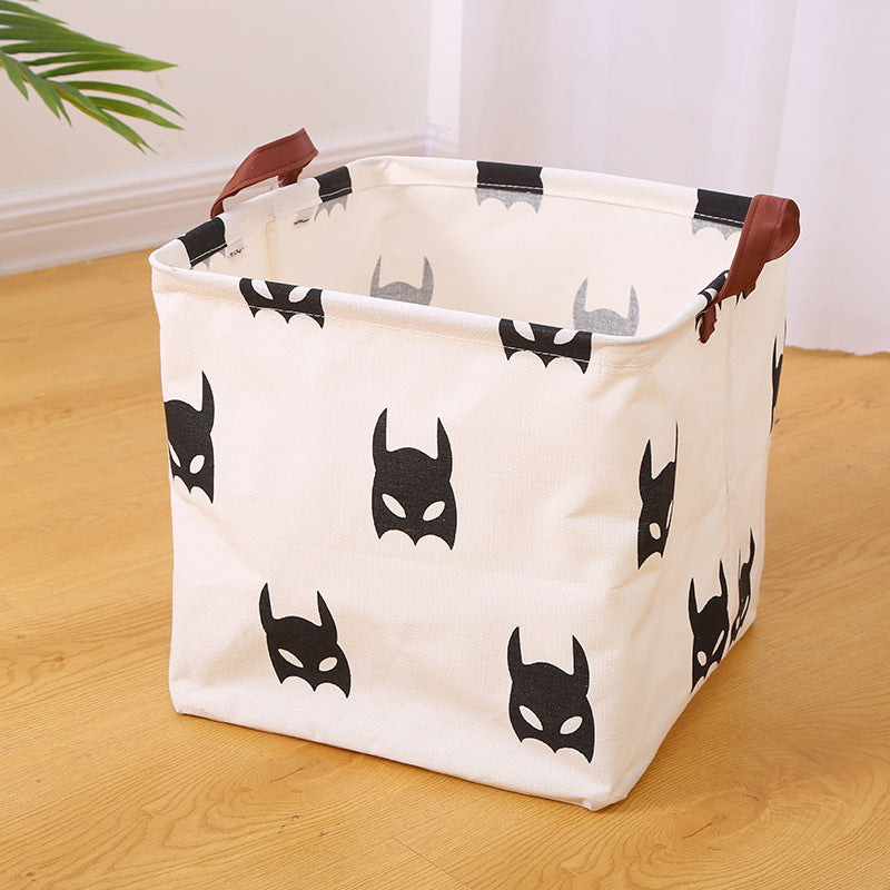 Wholesale Canvas Square Toy Storage Bags