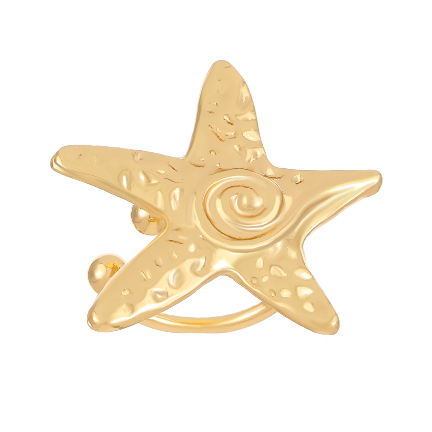 Wholesale Starfish Sun Moon Flower Ear Cuff No Piercing Women Vacation Style Fashion Accessory