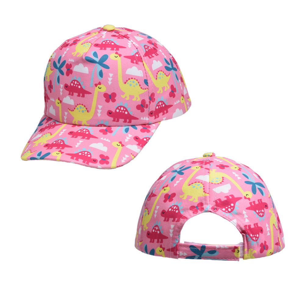 Wholesale children's hat little dinosaur small crocodile small sailing boy peaked cap baby baseball cap sun protection hat