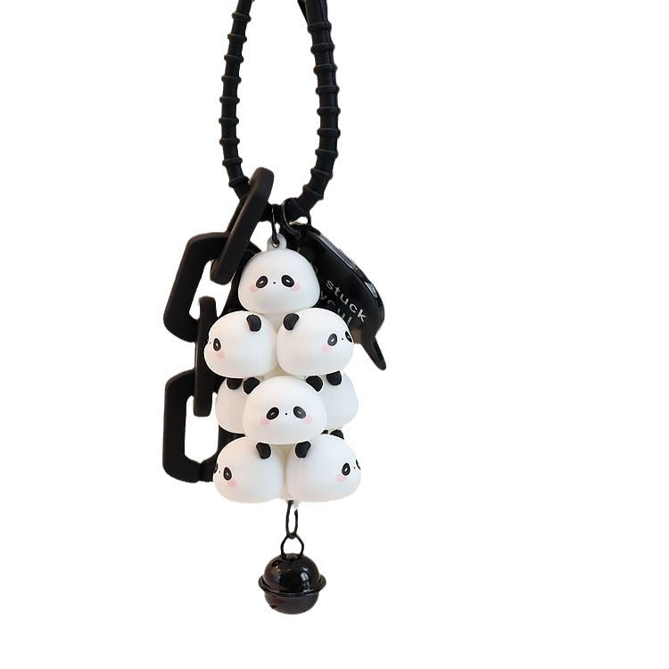 Wholesale Pig cartoon doll creative anti-lost keychain