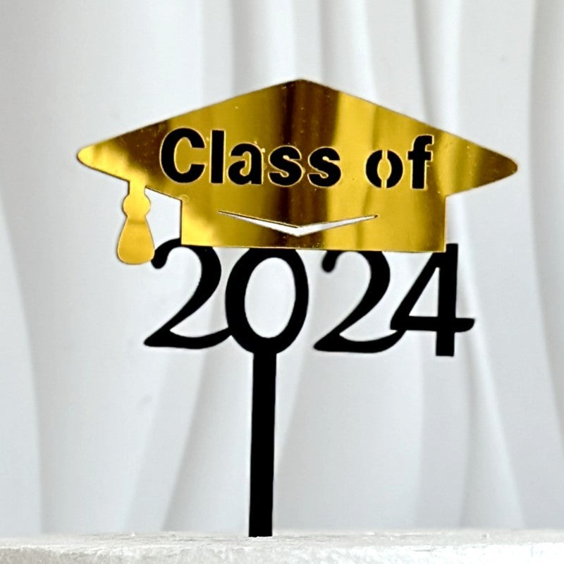 Wholesale Acrylic Graduation Happy Cake Card Decoration