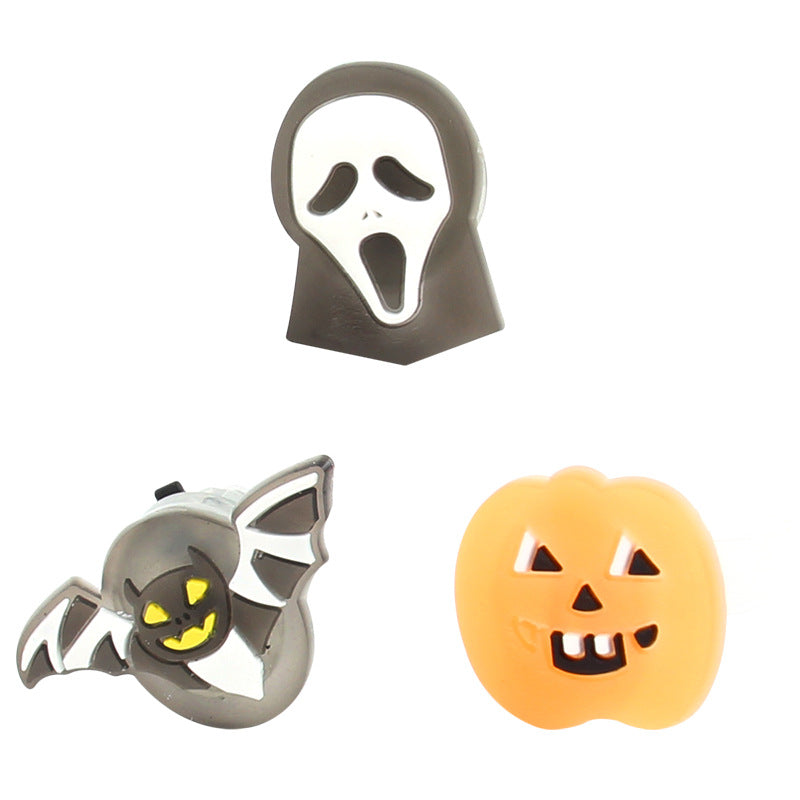 Wholesale of Halloween Luminescent Plastic Children's Rings