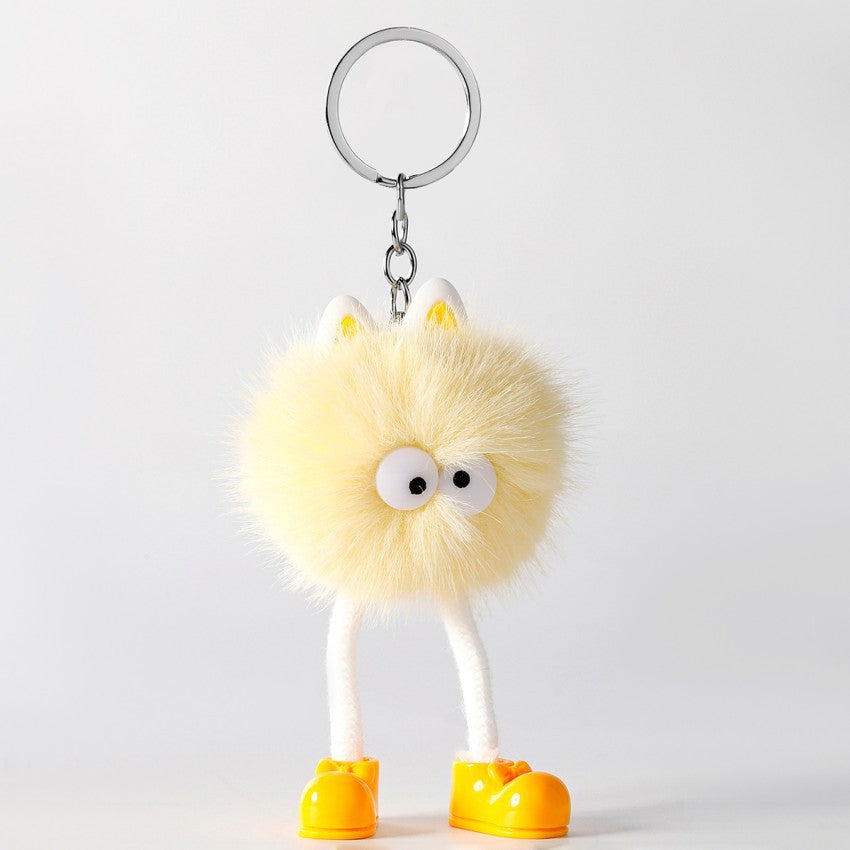 Wholesale Cartoon Small Monster Animal Plush Keychain