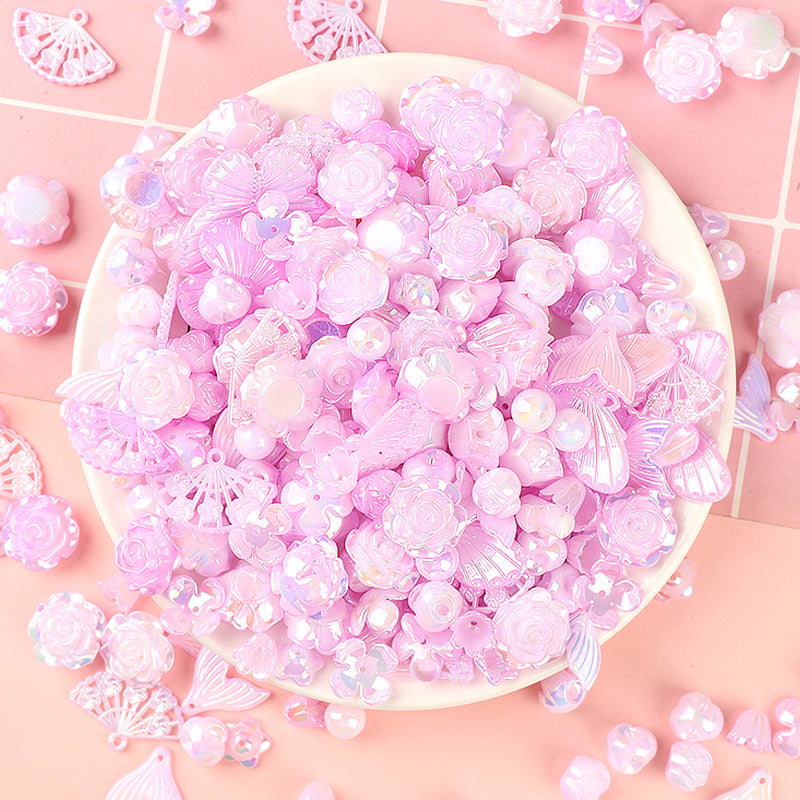 Wholesale 20pcs/pack mixed sweet diy cream glue resin accessories