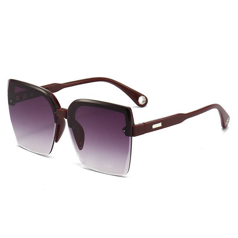 Wholesale Square Frameless PC Sunglasses