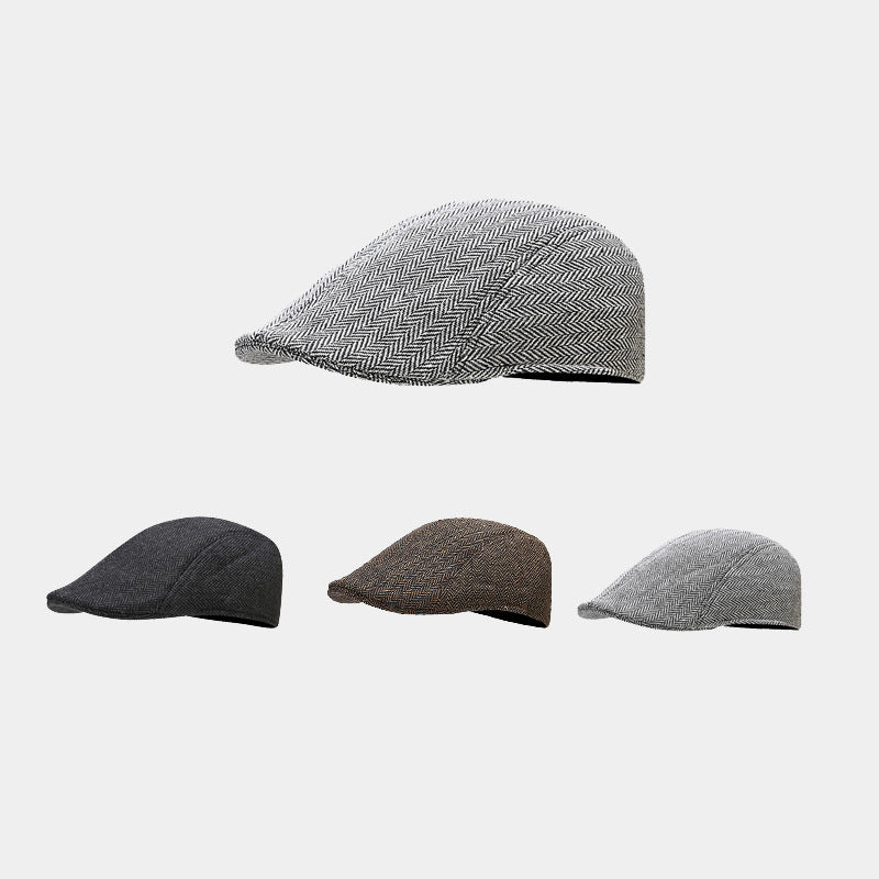 Poliéster mayorista otoño invierno boina británica