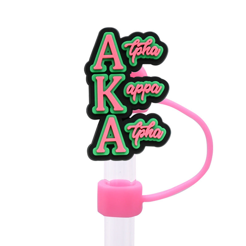 Wholesale Random 100pcs 10MM pink dust plug straw h accessories