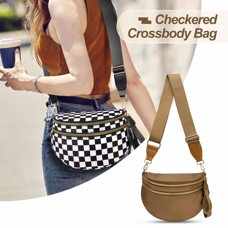 Wholesale Fashionable and versatile Oxford cloth large capacity shell bag lightweight crossbody bag sports bag cross-border