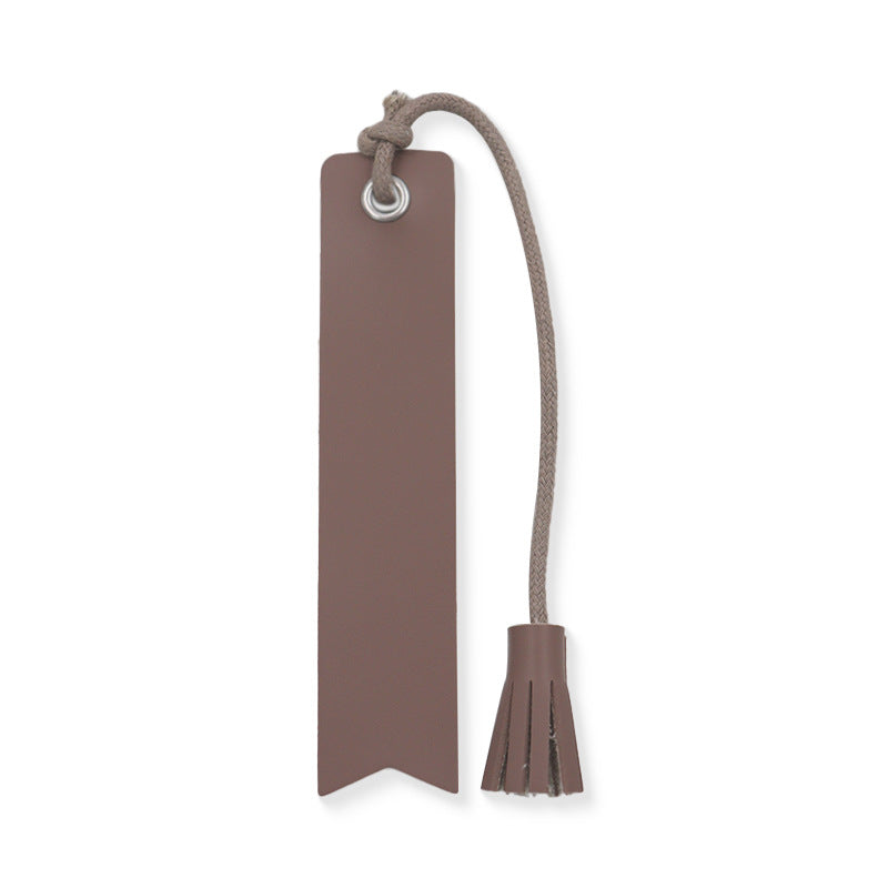 Wholesale  leather tassel bookmark