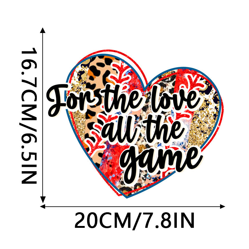 Wholesale 10pcs Baseball DIY UV DTF Ready to Press Transfers Wraps