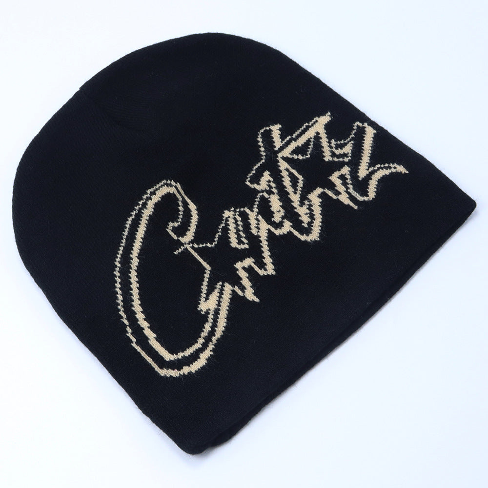 Wholesale Fashion Versatile Trendy Street Hip Hop Fashion Jacquard Ship Knitted Hat
