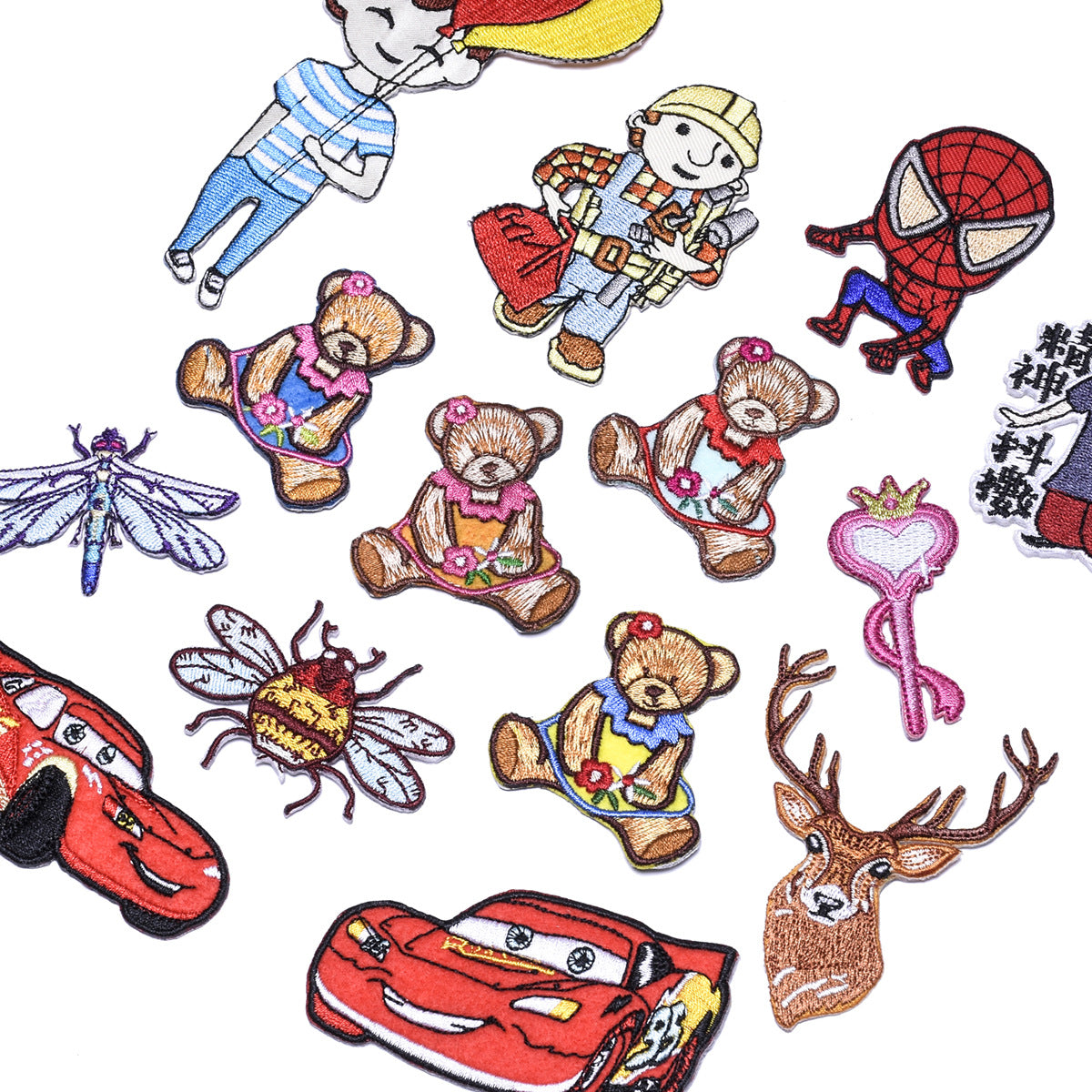 Wholesale Cloth Handmade Cartoon Animal Patch For Clothing Decorative Applique Everyday Use