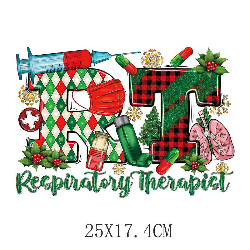 Wholesale Cartoon Christmas tree letter heat transfer   UV DTF Ready to Press Transfers Wraps