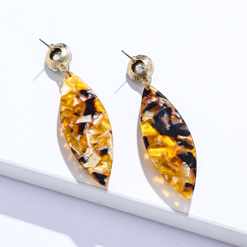 Pendientes al por mayor de diamantes acrílicos