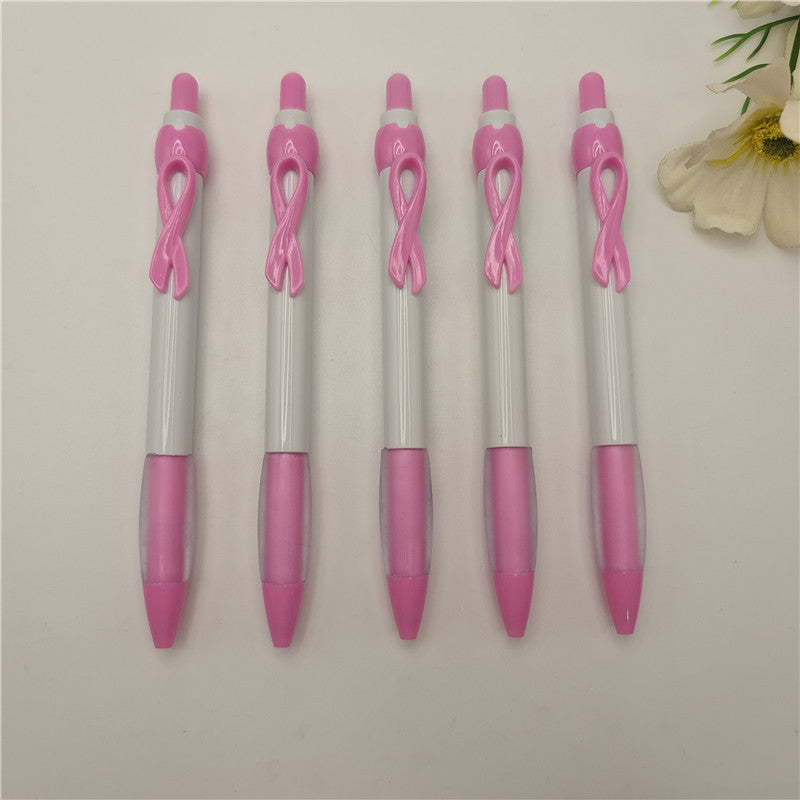 Wholesale  50PCS Ribbon Plastic Ballpoint Pen